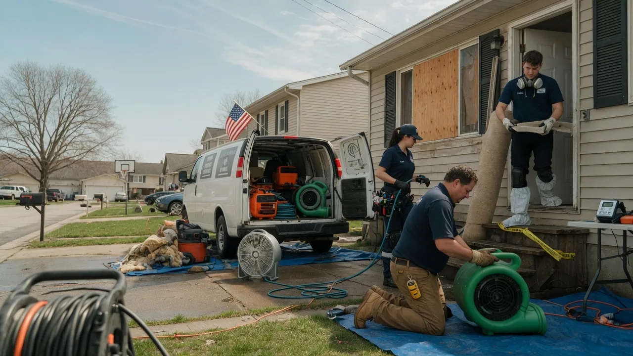 Water Damage Restoration in Danciger, TX near me